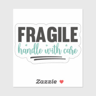 Sticker FRAGILE - Manipuler avec soin