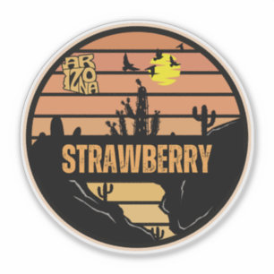 Sticker Fraise, Arizona