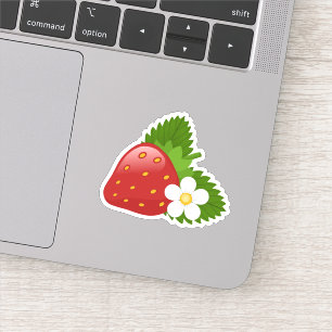 Sticker Fraise sucrée