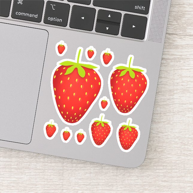 Sticker Fraises (Détail)
