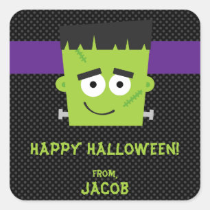 Sticker Frankenstein Halloween, Enfants Halloween
