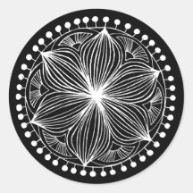 Sticker Frankie Mandala