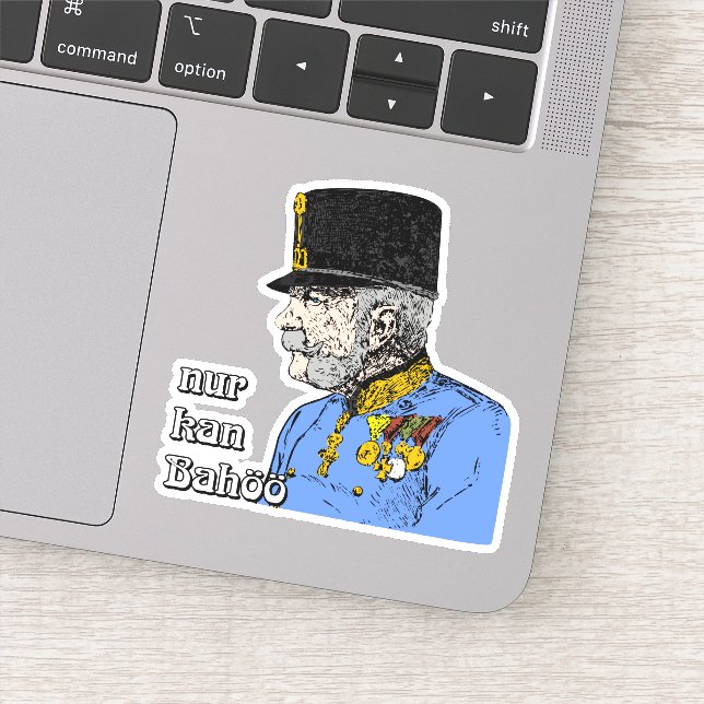 Sticker Franz Joseph, Autriche Empereur Habsbourg (Détail)