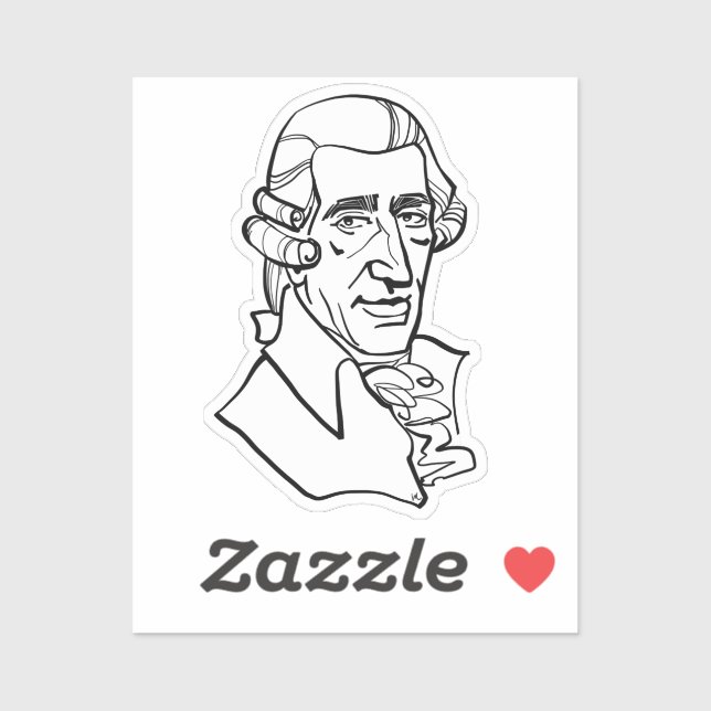 Sticker Franz Joseph Haydn (Feuille)