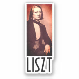Sticker Franz Liszt