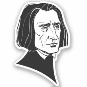 Sticker Franz Liszt