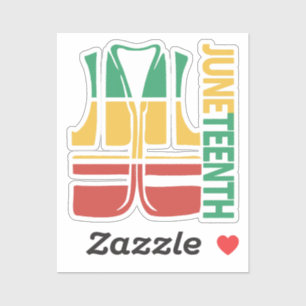 Sticker Freedom Day Vest Coworker Swagazon Associé Junet