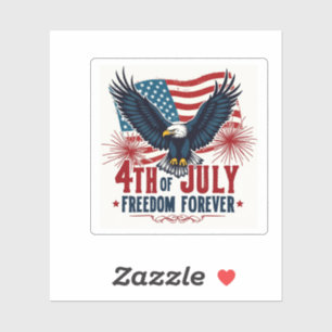 Sticker Freedom Forever USA