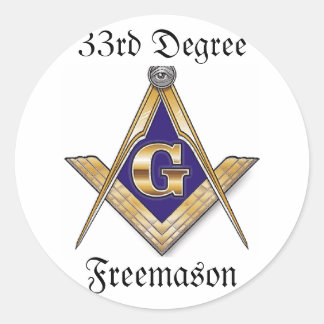Sticker Freemason 33ème Degré