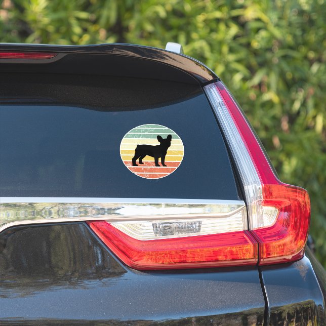 Sticker Frenchie (Côté voiture)