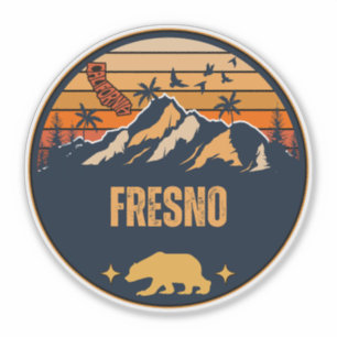 Sticker Fresno, Californie