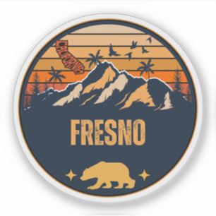 Sticker Fresno, Californie