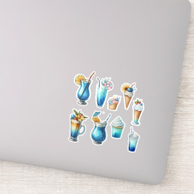 Sticker Friandises d'été (Détail)