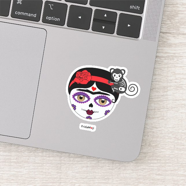 Sticker Frida Kahlo | FridaMoji - Jour des Morts (Détail)