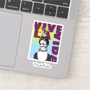 Sticker Frida Kahlo Pop Art Portrait
