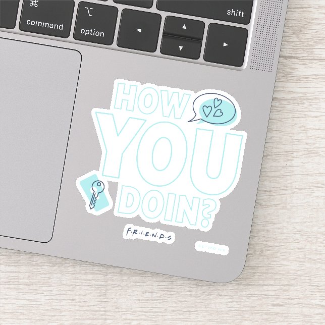 Sticker FRIENDS™ | Comment vas-tu ? (Détail)