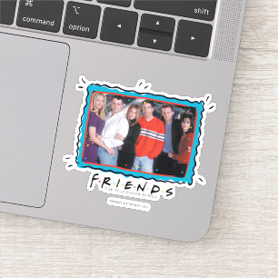 Sticker FRIENDS™ Couples en vêtements décontractés