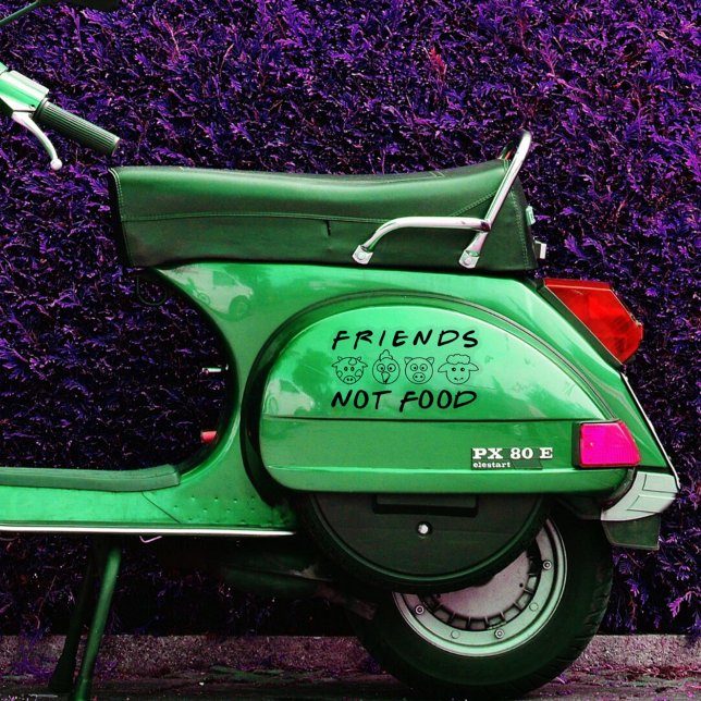 Sticker Friends, Not Food, Vegan Activism,  (Créateur téléchargé)