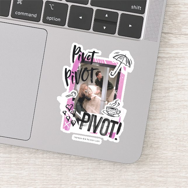 Sticker FRIENDS™ | Pivot Pivot PIVOT! (Détail)