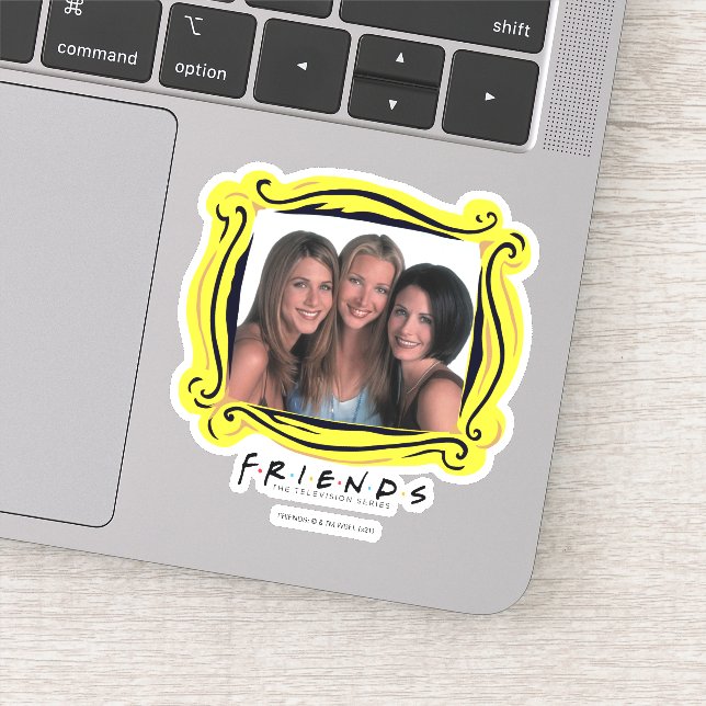 Sticker FRIENDS™ | Rachel, Phoebe et Monica (Détail)