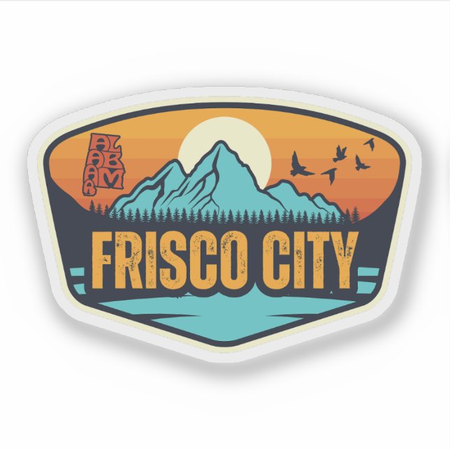 Sticker Frisco City, Alabama (Devant)