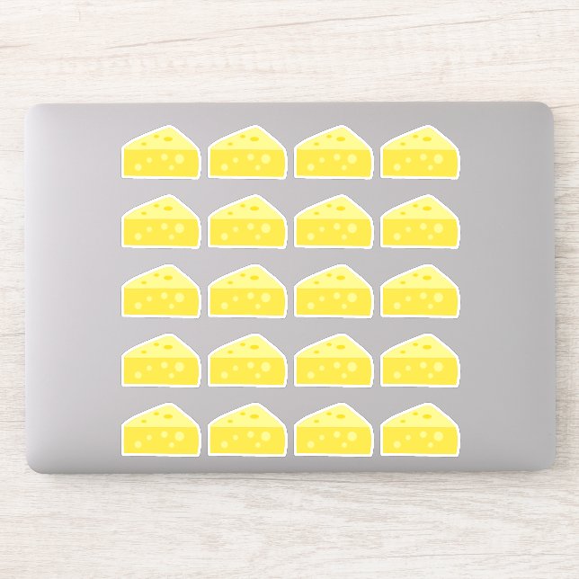 Sticker Fromage Fromage en forme de collation (Ordinateur)