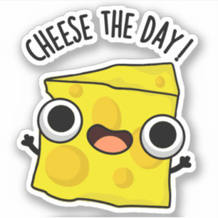 Sticker Fromage Le Jour Amusant jeu de nourriture