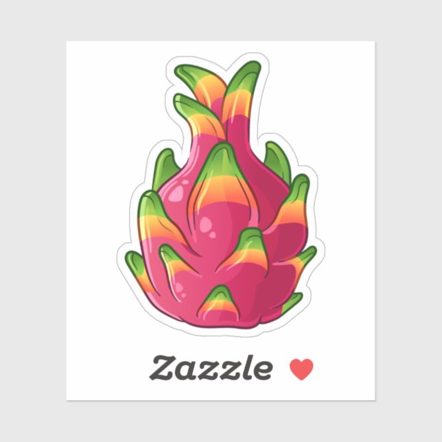 Sticker Fruit dragon (Feuille)