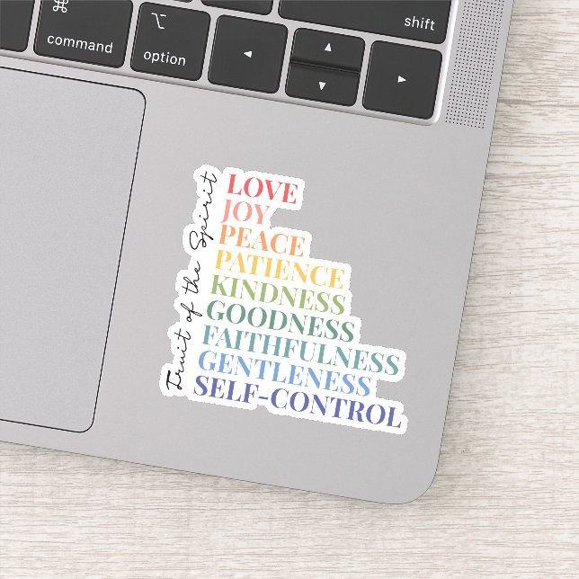 Sticker Fruit of the Spirit (Détail)