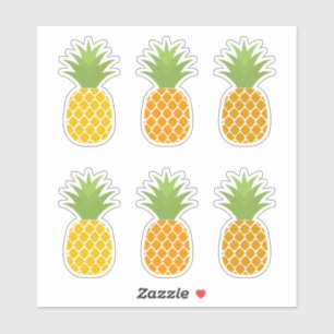 Sticker Fruits d'ananas Cartouches de vinyle coupées sur