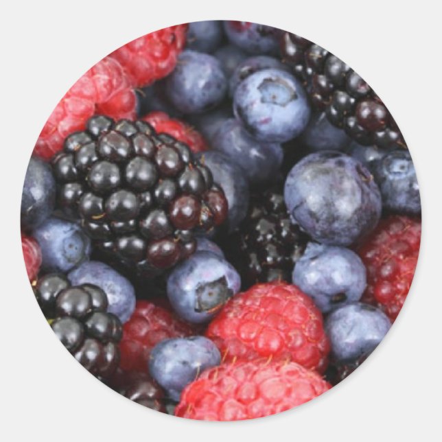 Sticker Fruits de forêt (Devant)