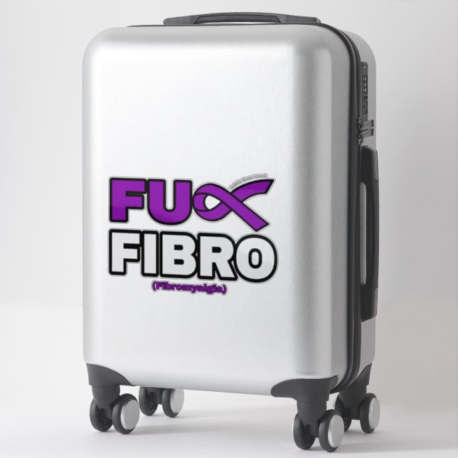 STICKER FU FIBRO (Sur valise)