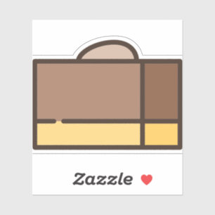 Sticker fudge au chocolat