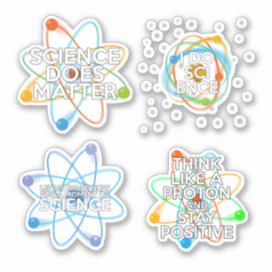 Sticker Fun science cite stciker set
