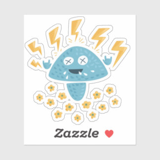 Sticker Funny Champhroom Pop Rock Heavy Metal Music