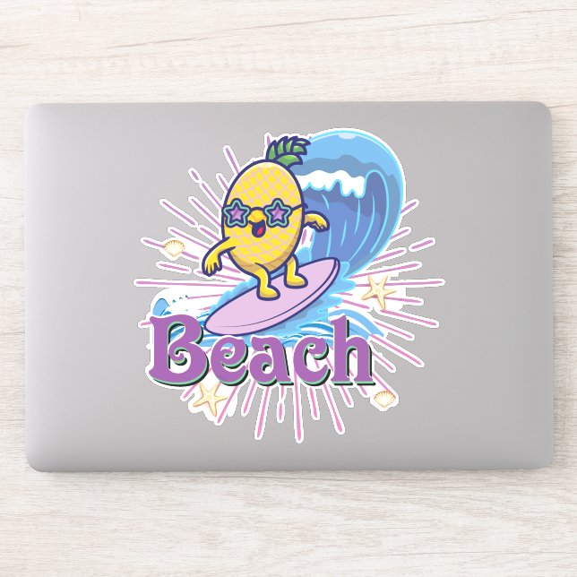 Sticker funny pineapp (Ordinateur)