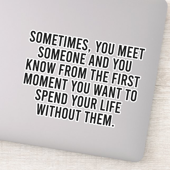 Sticker Funny Sarcastic Introvert Humour Dire (Détail)