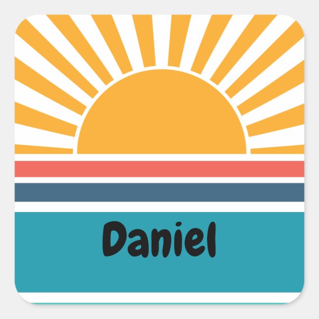 Sticker Funny Sunshine (Devant)