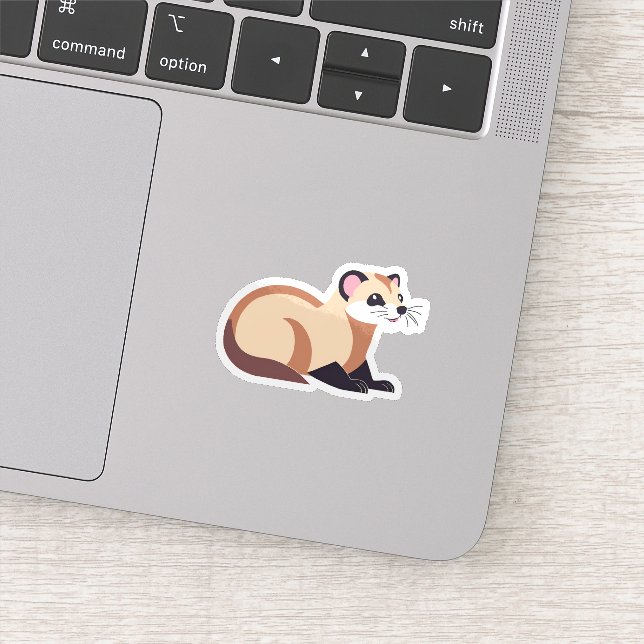 Sticker Furet mignon (Détail)