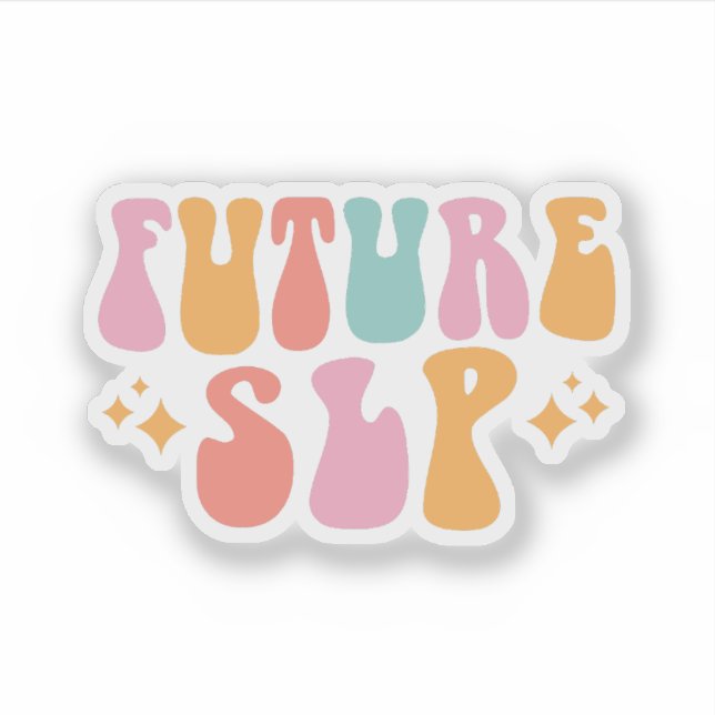 Sticker Futur orthophoniste en formation (Devant)