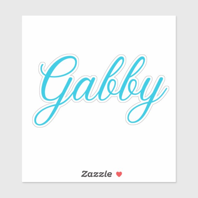 Sticker Gabby (Feuille)