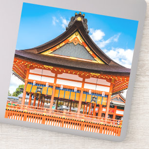 Sticker Gai-Haiden, temple Fushimi Inari-Taisha, Kyoto #2