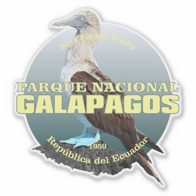 Sticker Galapagos (Devant)