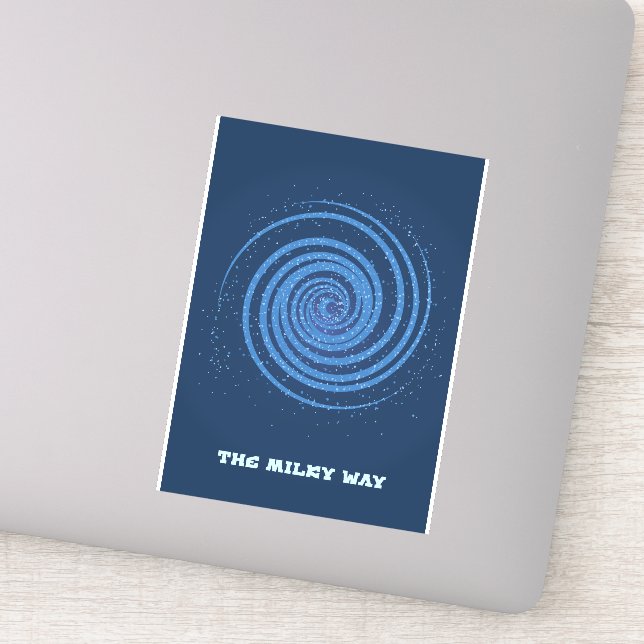 Sticker Galaxie de la Voie Lactée (Détail)