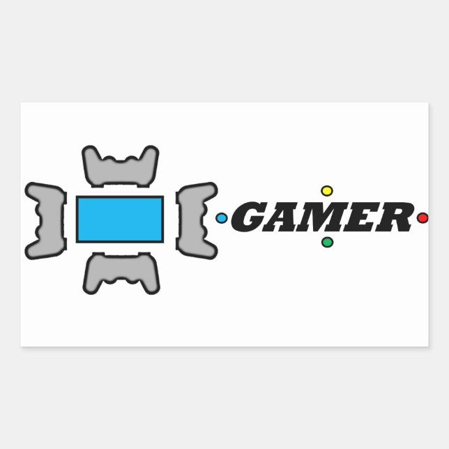 Sticker GAMER (Devant)