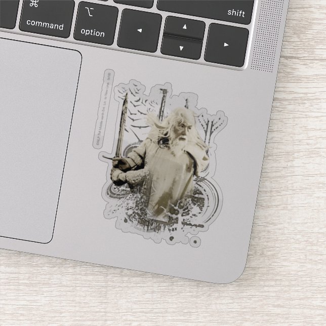 Sticker GANDALF™ with Sword Collage (Détail)