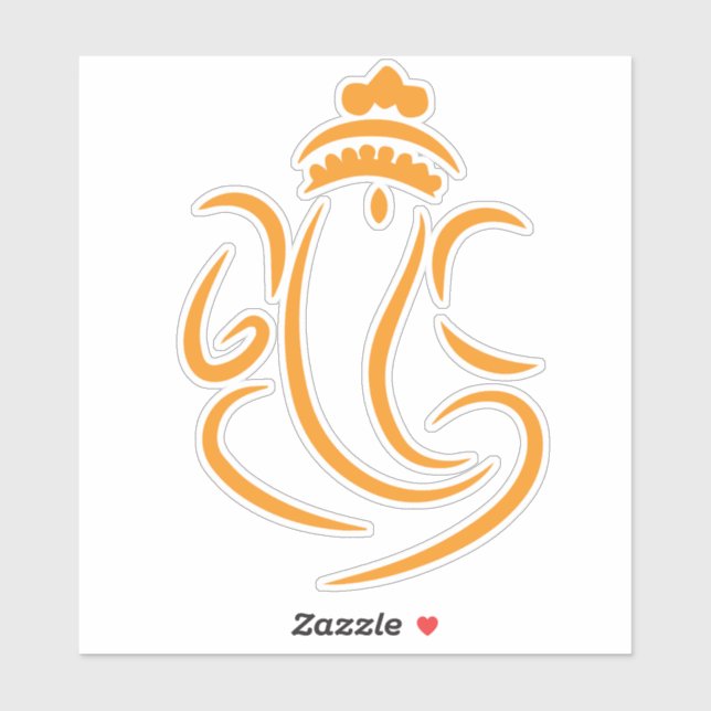 Sticker Ganesh (Feuille)