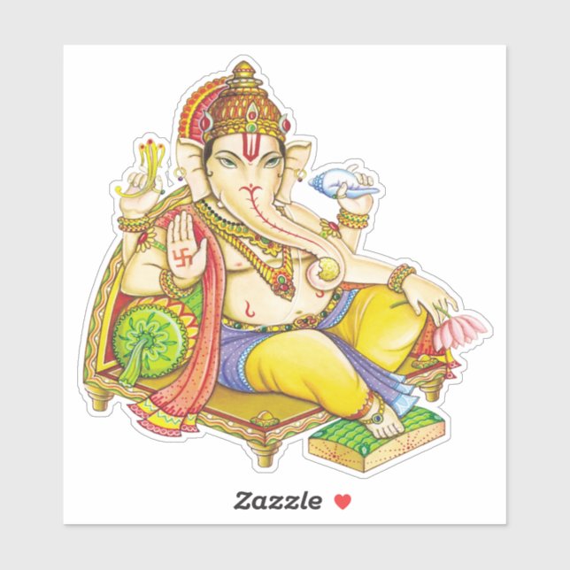 Sticker Ganesha (Feuille)