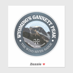 Sticker Gannett Peak