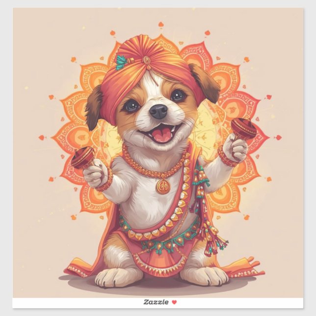 Sticker Garba Guardian (Feuille)